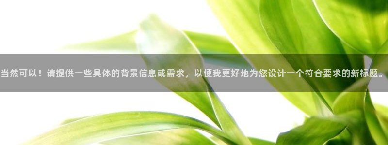 星欧娱乐负责人